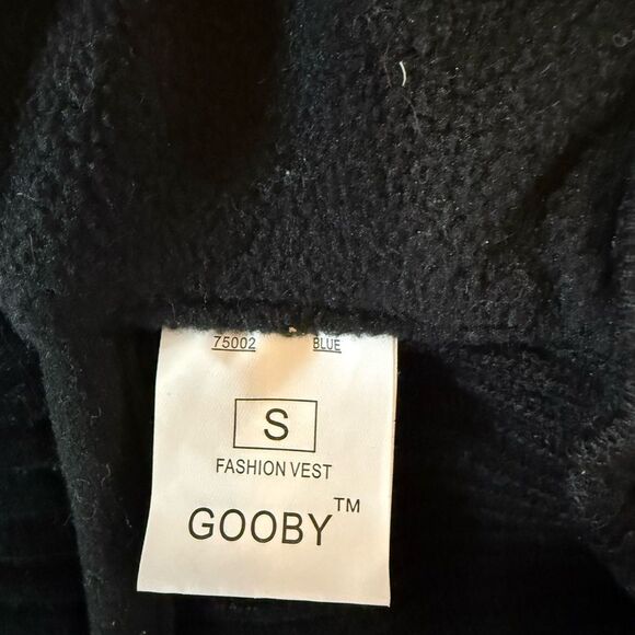 Gooby Blue Quilted Dog Vest - Picture 3 of 5